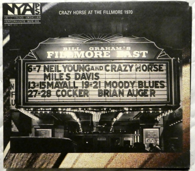 NEIL YOUNG Live at Fillmore East 1970 CD 
