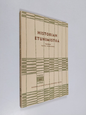 Historian etunimistöä