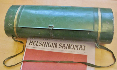 VANHA Peltikassi Kasvisäiliö KIVA