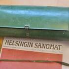VANHA Peltikassi Kasvisäiliö KIVA - pikkukuva 1