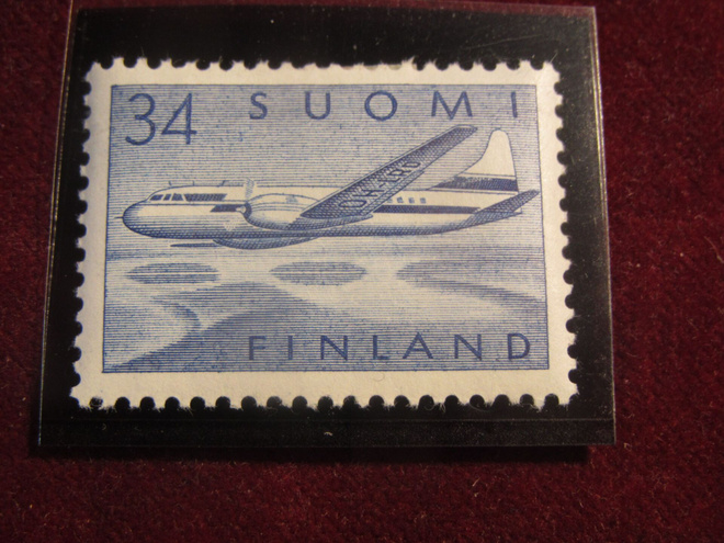 Yleismerkki 34 mk 1958