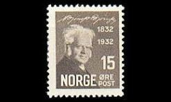 Norja 164 ** Björnstjerne Björnson 15 öre (1932)