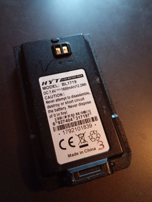 Hytera BL1719 Radiopuhelimen akku