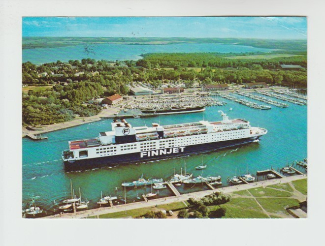 Postikortti, LAIVA  , FINNJET, Erikoisleima