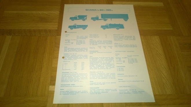 Esite Scania L 80 - 150 s, 1971