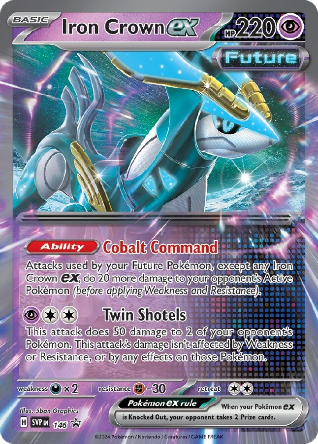 Iron Crown ex SVP 146 - Black Star Promo - NM/M