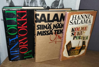 Hannu Salama x3 - Siinä näkijä, Kolme, Minä Olli ja....