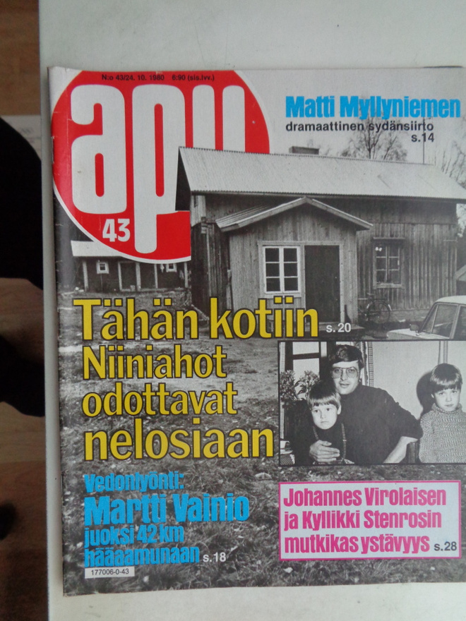 Apu lehti Nro 43/1980 (25.2)