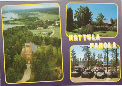 HATTULA: Tiilikirkko, Parolan panssarimuseo, kunnantalo