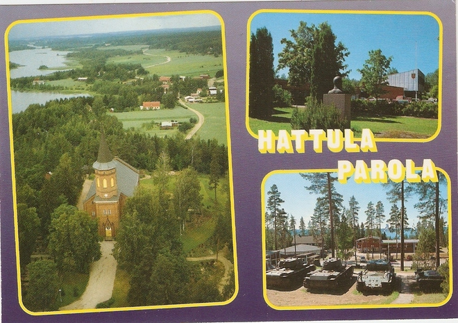 HATTULA: Tiilikirkko, Parolan panssarimuseo, kunnantalo