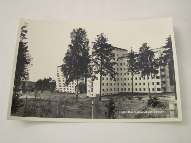 VANHA Postikortti Heinola 1950-l Alkup.Mallikappale