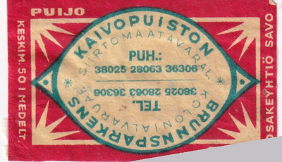 Helsinki, Kaivopuiston Siirtomaatavaral-   b586