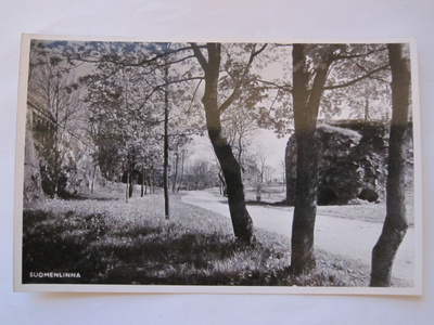 Postikortti Alkup.Mallikappale Helsinki Suomenlinna 1950-l