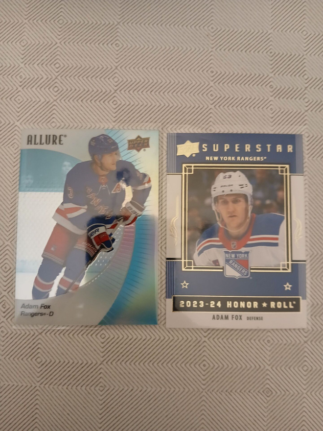 Adam Fox x 2kpl / New York Rangers