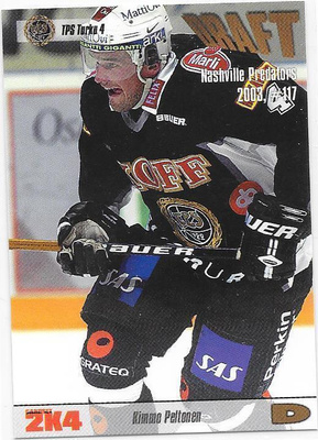 2003-04 CardSet #157 Kimmo Peltonen TPS
