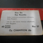 K14. Champion Monte Carlo # 57 Eino Elo Kaj Nuortila Peugeot - pikkukuva 2