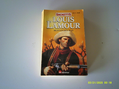 Louis L`amour: SackettS 8: Mustangien maa (ei sarjis).