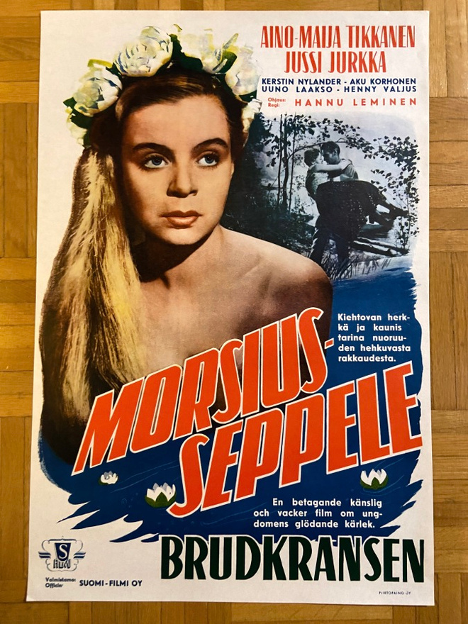 Vanha elokuvajuliste: Morsiusseppele