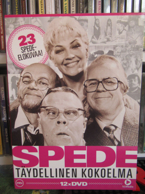 SPEDE TÄYDELLINEN KOKOELMA 12DVD BOX