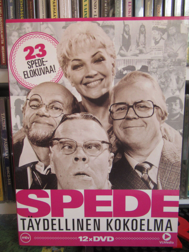 SPEDE TÄYDELLINEN KOKOELMA 12DVD BOX
