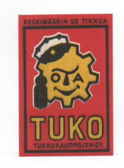 Tukkukauppojen Oy TUKO Etiketti