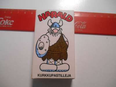 HARALD kurkkupastilleja karkkiaski Merijal Oulu