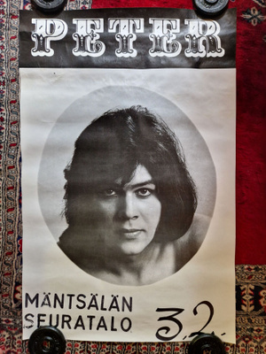 Peter Vintage Keikkajuliste 1970-luvulta.