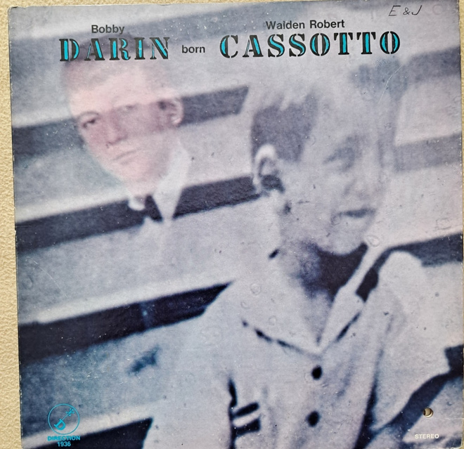 BOBBY DARIN : BOBBY DARIN BORN ALDEN ROBERT CASSOTTO  LP