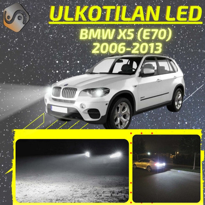 X5 (E70) 2006-2013 Ulkoiset LED -valot