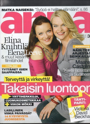 Anna n:o 30 2008 Elina, Elena. Eicca. Victoria & David. Meij