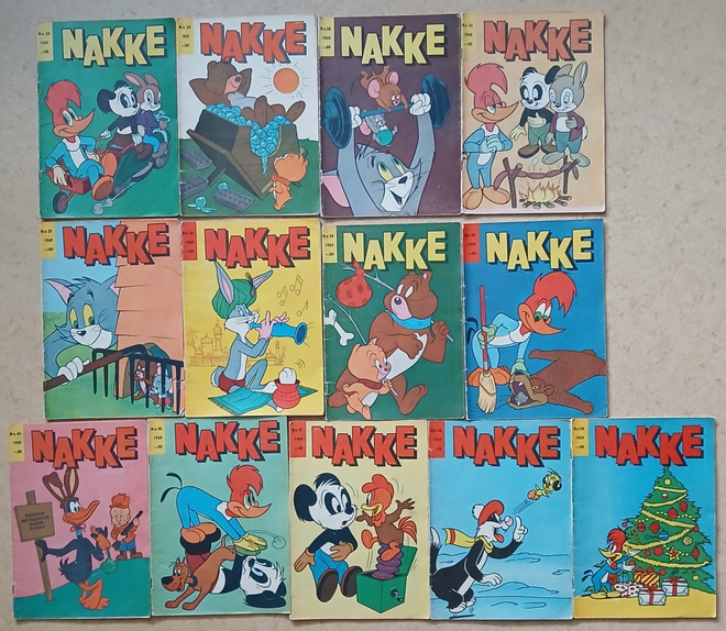 13 x Nakke Nakuttaja 1969