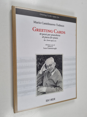 Greeting cards : 18 pezzi per pianoforte da opus 170 = 18...