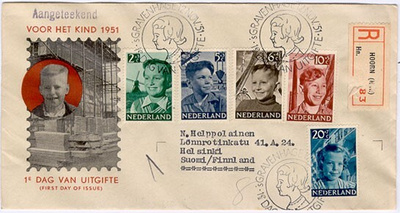 Hollanti Mi 575-9 FDC