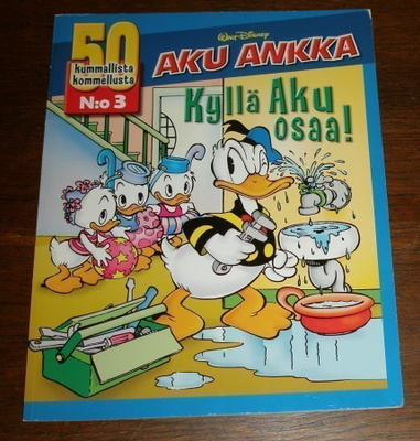 DISNEY Kyllä Aku osaa