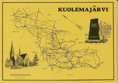 Kuolemajärvi, karttakortti e21