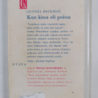 Gunnel Beckman : Kun kissa oli poissa - pikkukuva 2