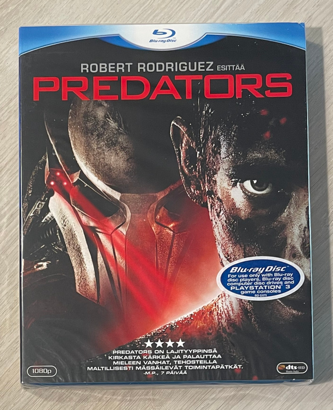Nimród Antal: PREDATORS (2010) Blu-ray + DVD (UUSI)