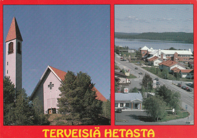 KIRKKOKORTTI - ENONTEKIÖN KIRKKO - 12