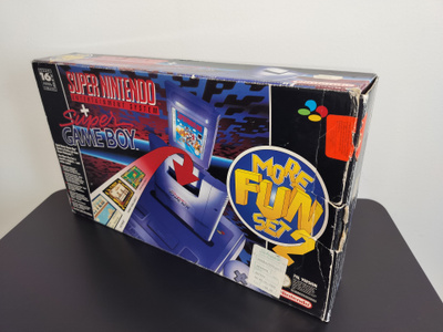 SNES More Fun Set 2 box / laatikko