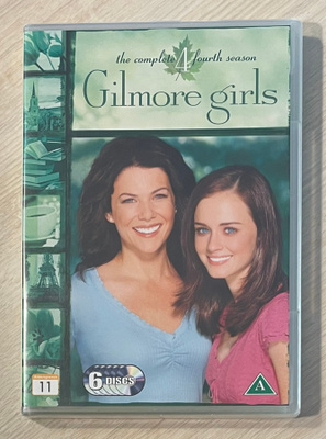 Gilmoren tytöt: Kausi 4 (6DVD) uusi ja muoveissa