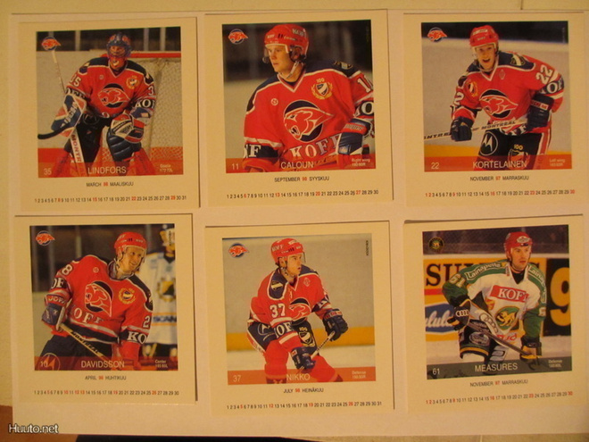 Allan Measures Ilves Adbox Hockey Box 1997-98