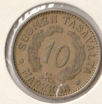 10 markkaa 1931 Alpr