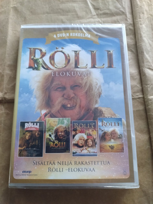 Rölli elokuvat (DVD) (4 levyä)