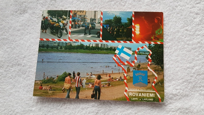ROVANIEMI LAPPI LAPLAND NAPAPIIRI Postikortti*