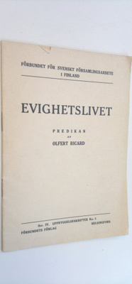 Olfert Ricard : Evighetslivet