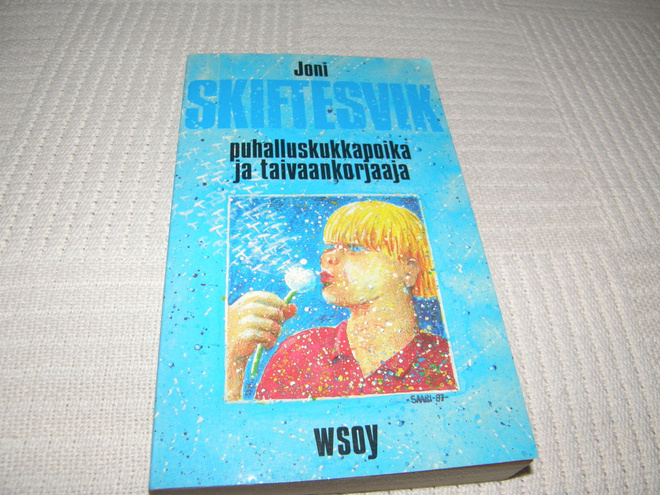 Joni Skiftesvik Puhalluskukkapoika ja taivaankorjaaja  -nid