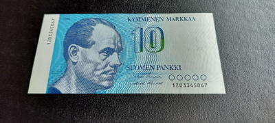 10mk 1986, UUS-Pun, KL 9-10