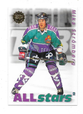 1995-96 SISU #168 Mika Strömberg , Jokerit