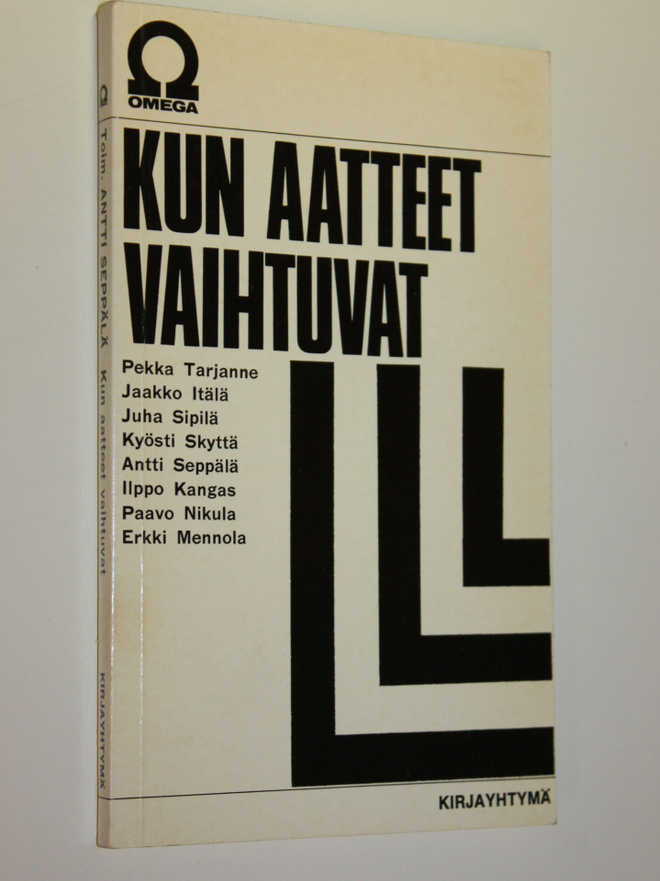 Antti (Toim.) Seppälä : Kun aatteet vaihtuvat
