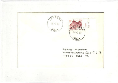 POSTILÄHETYS LEPPLAX